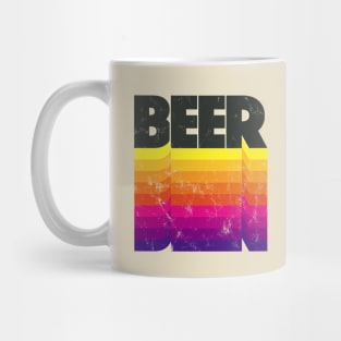 Beer Retro Style by Treaja Mug